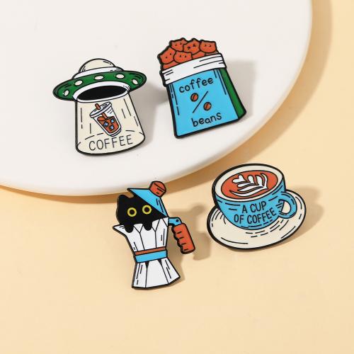 smalt Brož, Zinek, á, unisex & různé styly pro výběr, černý, Prodáno By PC