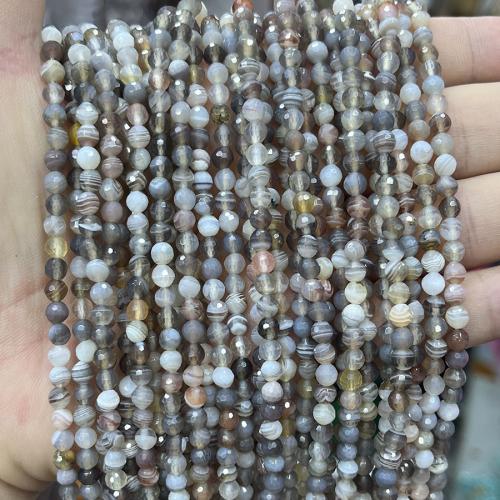 Naturliga Botswana Agate Pärlor, DIY, blandade färger, Såld Per 38 cm Strand