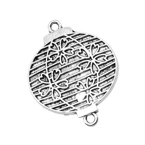 Conectores de Aleación de Zinc, Linterna China, chapado, Bricolaje, Vendido por UD