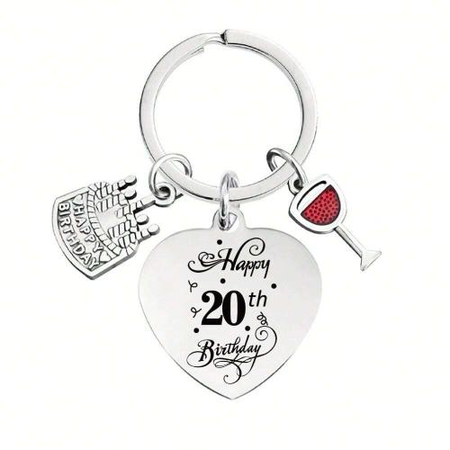 acero inoxidable 304 cierre de llave, Corazón, pulido, unisexo & diferentes patrones para la opción, color original, 60x40mm, Vendido por UD