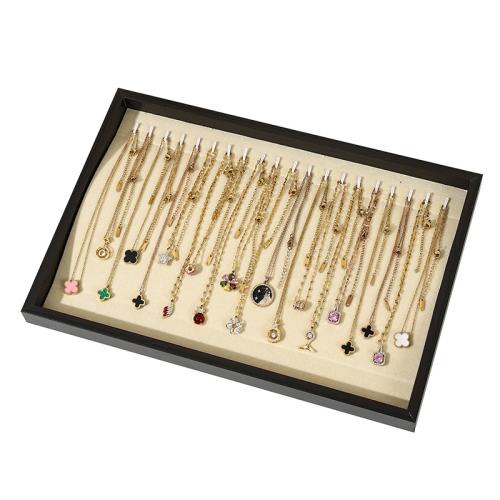 madeira Vitrine, with pelúcia, Retângulo, Vario tipos a sua escolha, preto, 350x240x25mm, vendido por PC