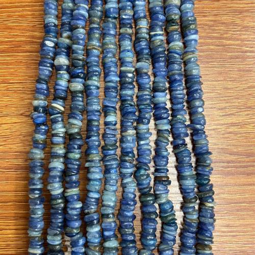 cianita Abalorio, Irregular, Bricolaje, beads length 3-10mm, Vendido para aproximado 16 Inch Sarta