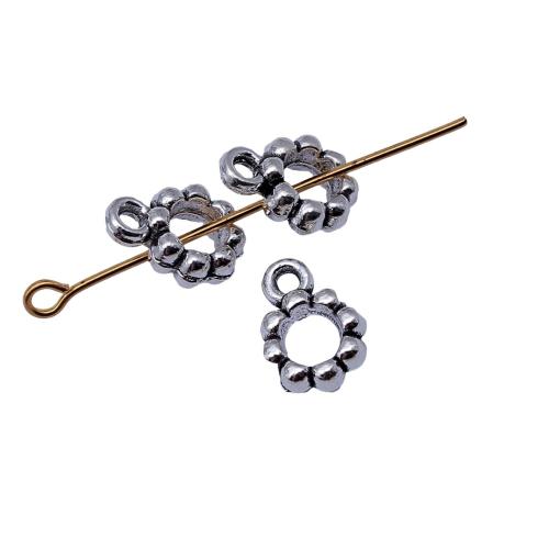 Zink Alloy Bail Pärlor, plated, DIY & ihålig, 20PC/Bag, Säljs av Bag