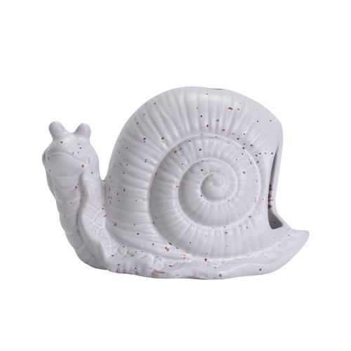porcelaine Brûleur d’encens, escargot, fait à la main, pour la maison et le bureau, plus de couleurs à choisir, Vendu par PC