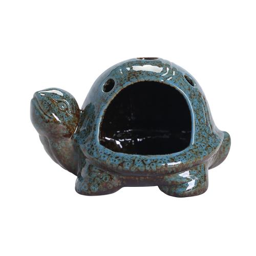 porcelaine Brûleur d’encens, tortue, fait à la main, pour la maison et le bureau, plus de couleurs à choisir, Vendu par PC