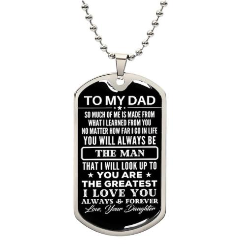 304 Stainless Steel Necklace Geometrical Pattern plated Unisex & ball chain & with letter pattern & epoxy gel Length Approx 23.6 Inch Sold By PC