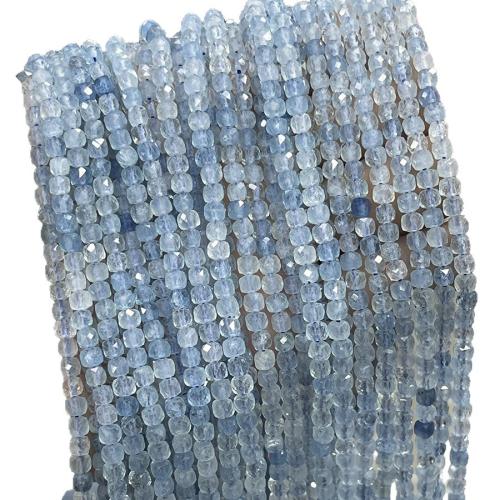 Akvamarin Bead, du kan DIY, blandede farver, 4mm, Solgt Per 38 cm Strand