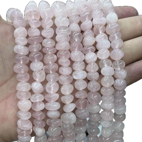 Natural Rose Quartz Beads DIY pink 7-12mm Sold Per 38 cm Strand