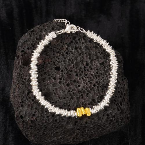 Acier inoxydable 304 bracelet, triangle, Placage, bijoux de mode & pour femme, Vendu par PC