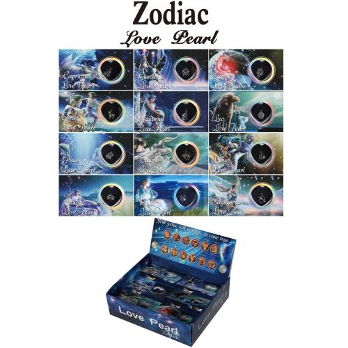 Oyster & Wish Pearl Kit, Freshwater Pearl, med Mässing, 12 Tecken på Zodiac, plated, mode smycken, fler färger för val, nickel, bly och kadmium gratis, 6-7mm, Längd 50 cm, Säljs av Ställ