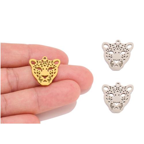 Nerezová ocel zvířat Přívěsky, 304 Stainless Steel, barva pozlacený, DIY, více barev na výběr, 30PC/Bag, Prodáno By Bag