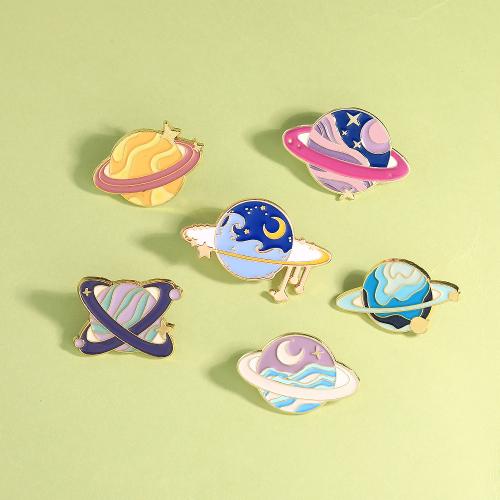 smalt Brož, Zinek, á, unisex & různé styly pro výběr, zlatý, Prodáno By PC