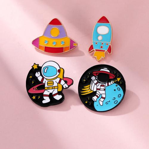 smalt Brož, Zinek, unisex & různé styly pro výběr, zlatý, Prodáno By PC