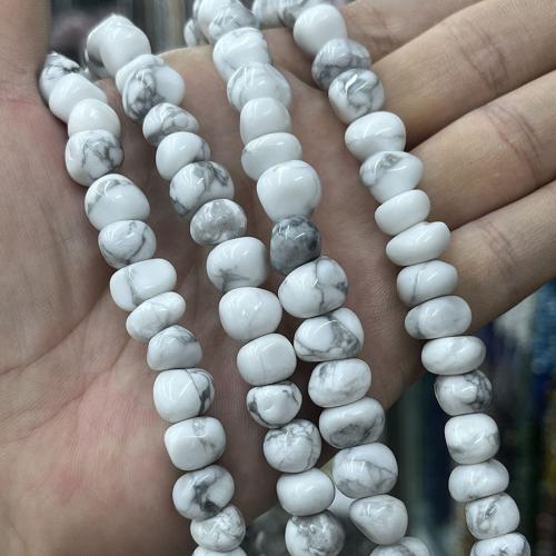 Gemstone Smycken Pärlor, magnesit, DIY, blandade färger, Såld Per 38 cm Strand