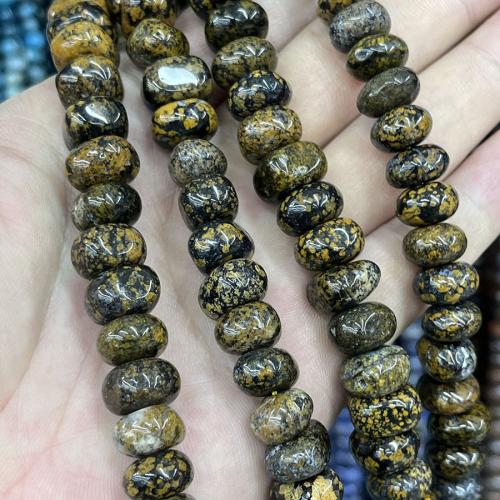 Gemstone Smycken Pärlor, wasp sten, DIY, blandade färger, 6-10mm, Såld Per 38 cm Strand