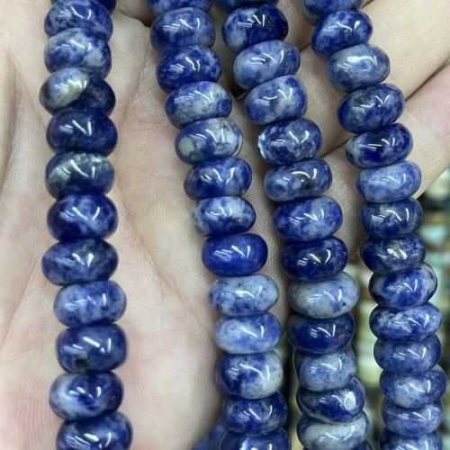 Sodalite Pärlor, Soda, DIY, blandade färger, 6-10mm, Såld Per 38 cm Strand