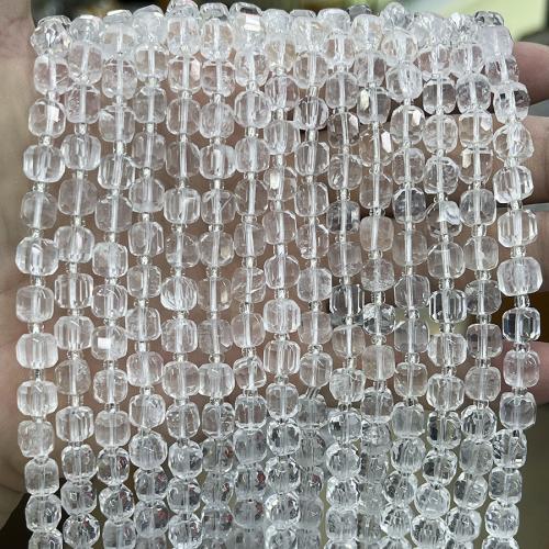 Natuurlijke bergkristal kralen, DIY, duidelijk, Per verkocht 38 cm Strand