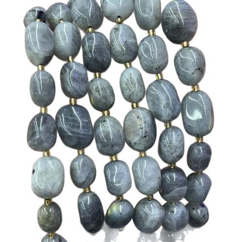 Labradorite Pärlor, Labradorit, med Seedbead, DIY, blandade färger, 10-15MM, Såld Per 38 cm Strand