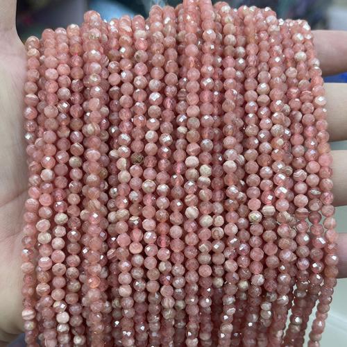 Rhodonite Pärlor, RODONIT, DIY, blandade färger, Såld Per 38 cm Strand