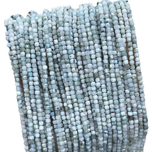 Larimar Bead, DIY, blandade färger, 2.50mm, Såld Per 38 cm Strand