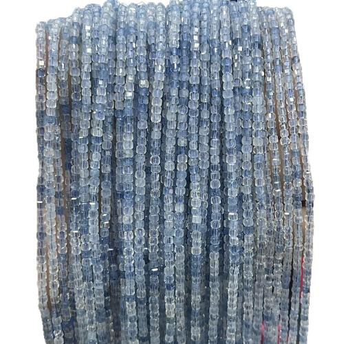 Akvamarin Bead, DIY, blandade färger, 2.50mm, Såld Per 38 cm Strand