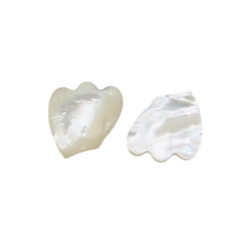 Hair Accessories DIY Findings White Lip Shell Square white Sold By PC