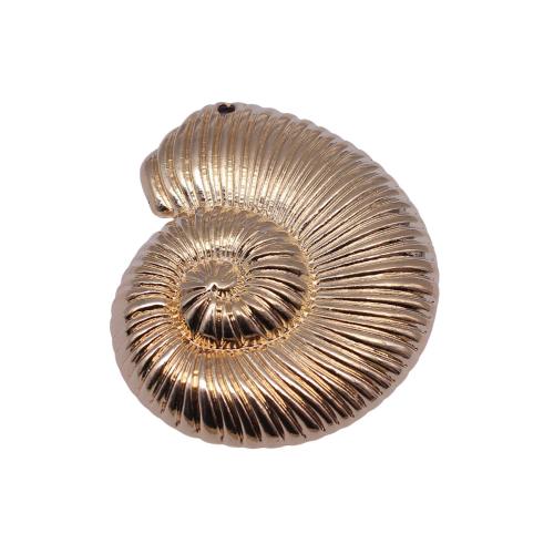 Zinc Alloy Animal Pendants Conch KC gold color plated DIY Sold By PC