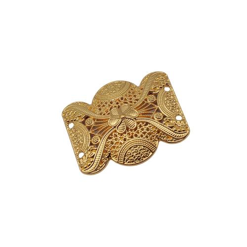 Zink Alloy Connector, plated, DIY & ihålig, 10PC/Bag, Säljs av Bag