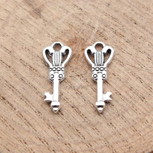 Zinek přívěsky na klíče, á, DIY & dutý, více barev na výběr, Prodáno By PC