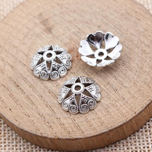 Zink Alloy Bead Cap, plated, DIY & ihålig, fler färger för val, 14x14x4.70mm, 50PC/Bag, Säljs av Bag