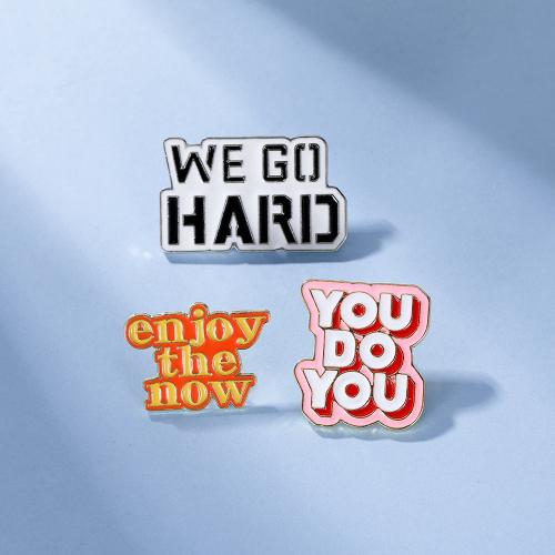 smalt Brož, Zinek, unisex & různé styly pro výběr, zlatý, Prodáno By PC