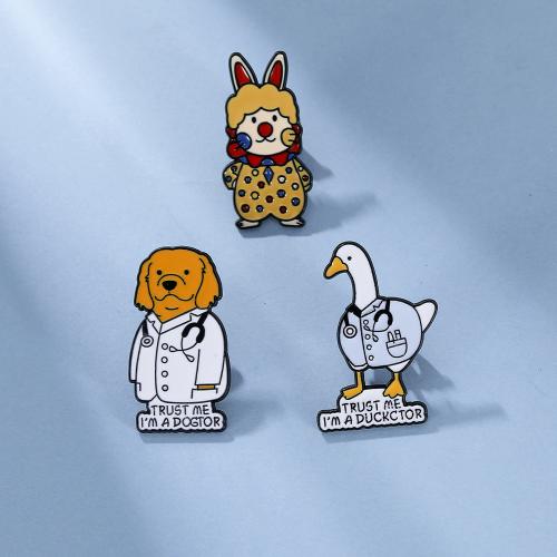 smalt Brož, Zinek, unisex & různé styly pro výběr, černý, Prodáno By PC