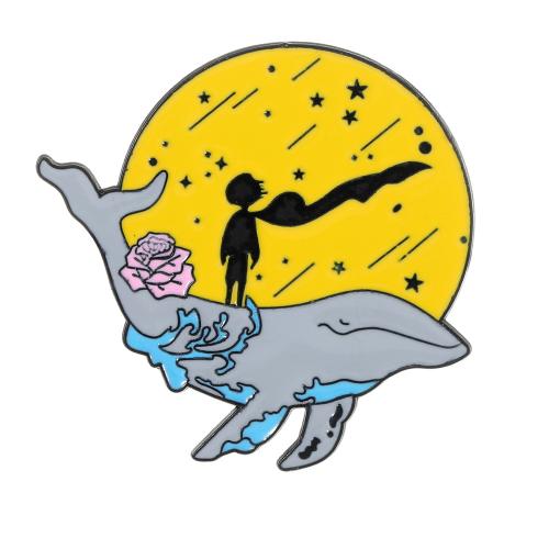 smalt Brož, Zinek, unisex, černý, Prodáno By PC