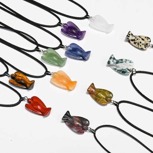 Gemstone Pendants Jewelry with Agate & Amethyst gold color plated DIY Sold By PC