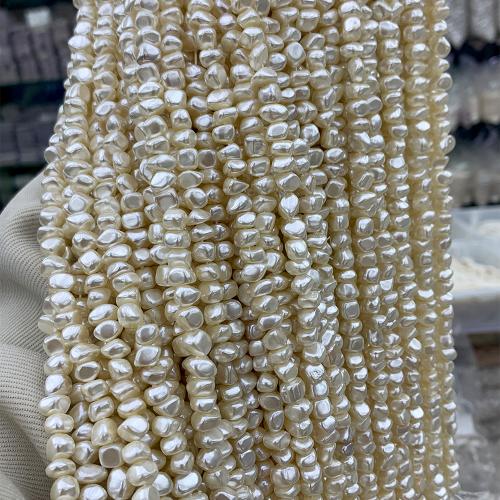 Coirníní Shell Farraige Theas, Shell Pearl, neamhrialta, DIY, dathanna níos mó le haghaidh rogha, 6-7MM, Díolta De réir Snáithe