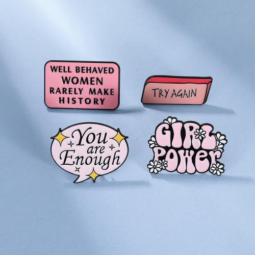 smalt Brož, Zinek, unisex & různé styly pro výběr, černý, Prodáno By PC