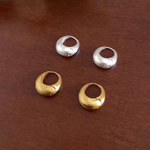 Boucles d'oreilles pendantes en laiton, Placage, bijoux de mode, plus de couleurs à choisir, protéger l'environnement, sans nickel, plomb et cadmium, 18x19.50mm, Vendu par paire