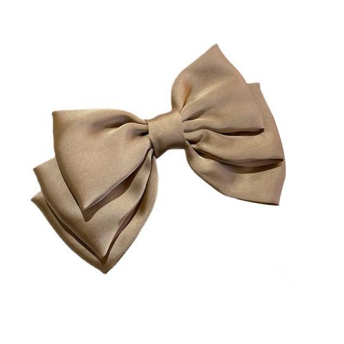 Audinys Traukiant pavasario plaukų įrašą, su Geležies, Bowknot, rankų darbo, Korėjos stilius & moters, daugiau spalvų pasirinkimas, 215mm, Pardavė PC