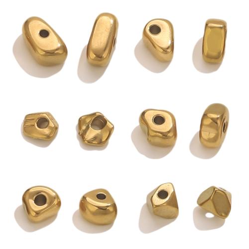 Rostfritt stål Distans Pärlor, 304 rostfritt stål, plated, DIY & olika stilar för val, fler färger för val, 10PC/Bag, Säljs av Bag