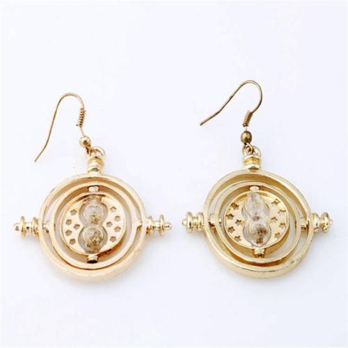 alliage de zinc Boucle d'oreille goutte, Placage, pour femme & creux, plus de couleurs à choisir, 30x40mm, Vendu par paire