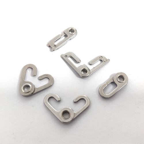 Rostfritt stål Smycken Lås, 316L rostfritt stål, DIY & maskinpolering & olika storlek för val, ursprungliga färgen, Säljs av PC