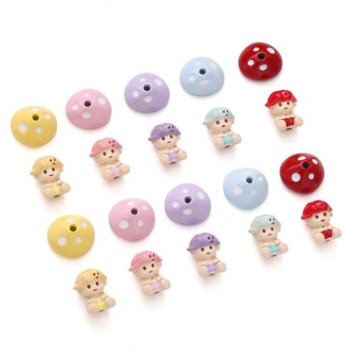 Zink Alloy Smycken Pärlor, DIY & emalj, fler färger för val, Hål:Ca 1.5mm, Säljs av Ställ