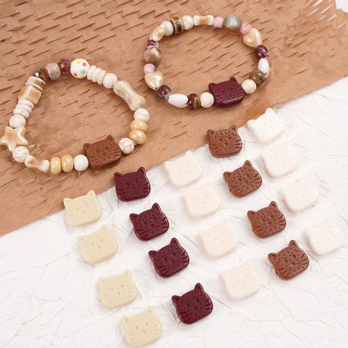 Solid Color Akrylpärlor, Akryl, DIY, fler färger för val, 5PC/Bag, Säljs av Bag