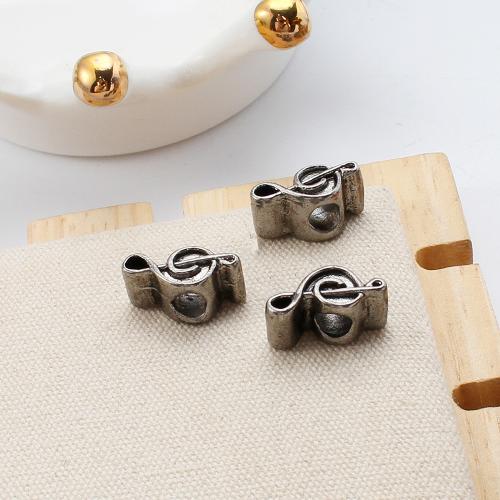 Rostfritt stål pärlor, 304 rostfritt stål, silver pläterad, DIY, silver, 8.45x8.52x17.32mm, Säljs av PC