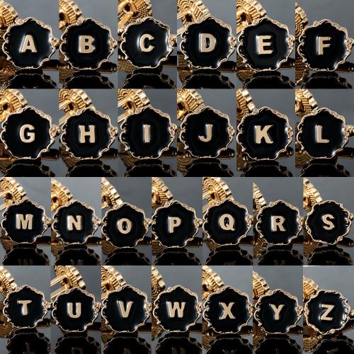 Boutons de manchette, alliage de zinc, Placage, modèles différents pour le choix & pour homme & émail, doré, Vendu par paire