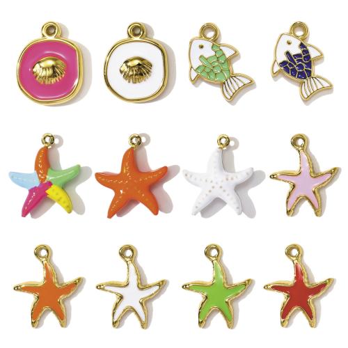 Stainless Steel Pendants 304 Stainless Steel plated DIY & enamel Sold By Bag