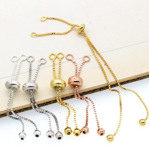 925 Sterling Silver extender řetězce, DIY & různé velikosti pro výběr & box řetěz, více barev na výběr, Prodáno By PC