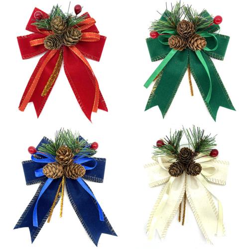 poliestere Decorazione Bowknot, Design natalizio, nessuno, Venduto da PC