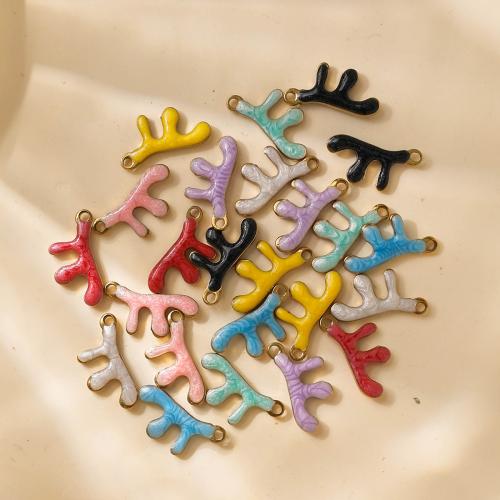 Stainless Steel Pendants 304 Stainless Steel plated DIY & enamel Sold By Bag