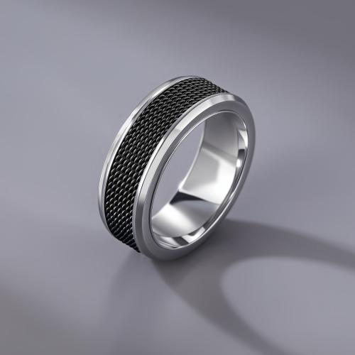 Titanium ocel Prst prsten, á, unisex & různé velikosti pro výběr, více barev na výběr, Velikost:9-11, Prodáno By PC
